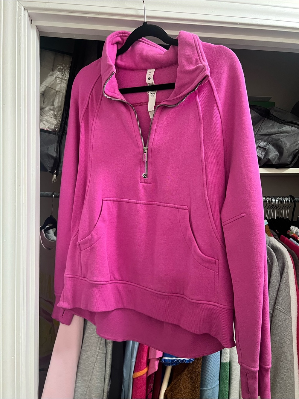 lululemon athletica M/L Half-Zip Pullover long